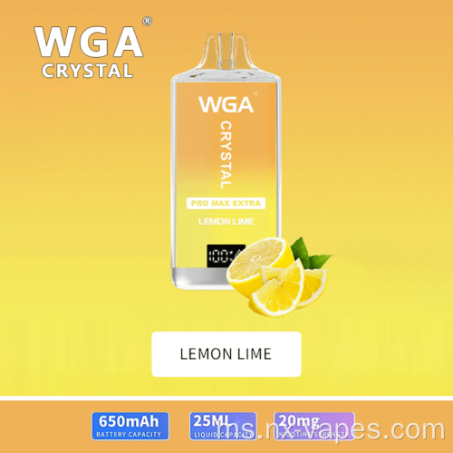 WGA Crystal Pro Max Extra 15000 Puffs Borong